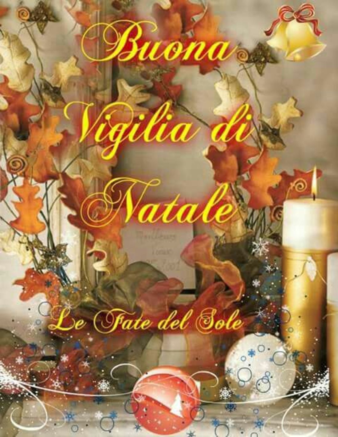 Buona Vigilia di Natale 24 Dicembre WhatsApp