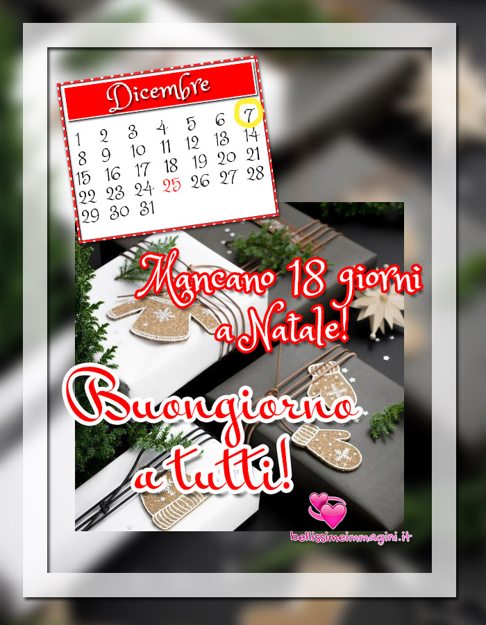 Buongiorno Buon 7 Dicembre Immagini Nuove Per Natale Bellissimeimmagini It