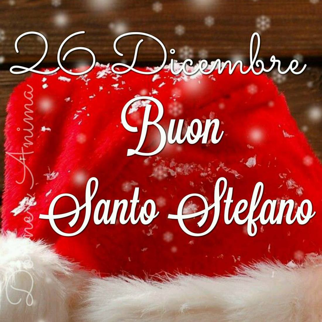 26 Dicembre Buon Santo Stefano