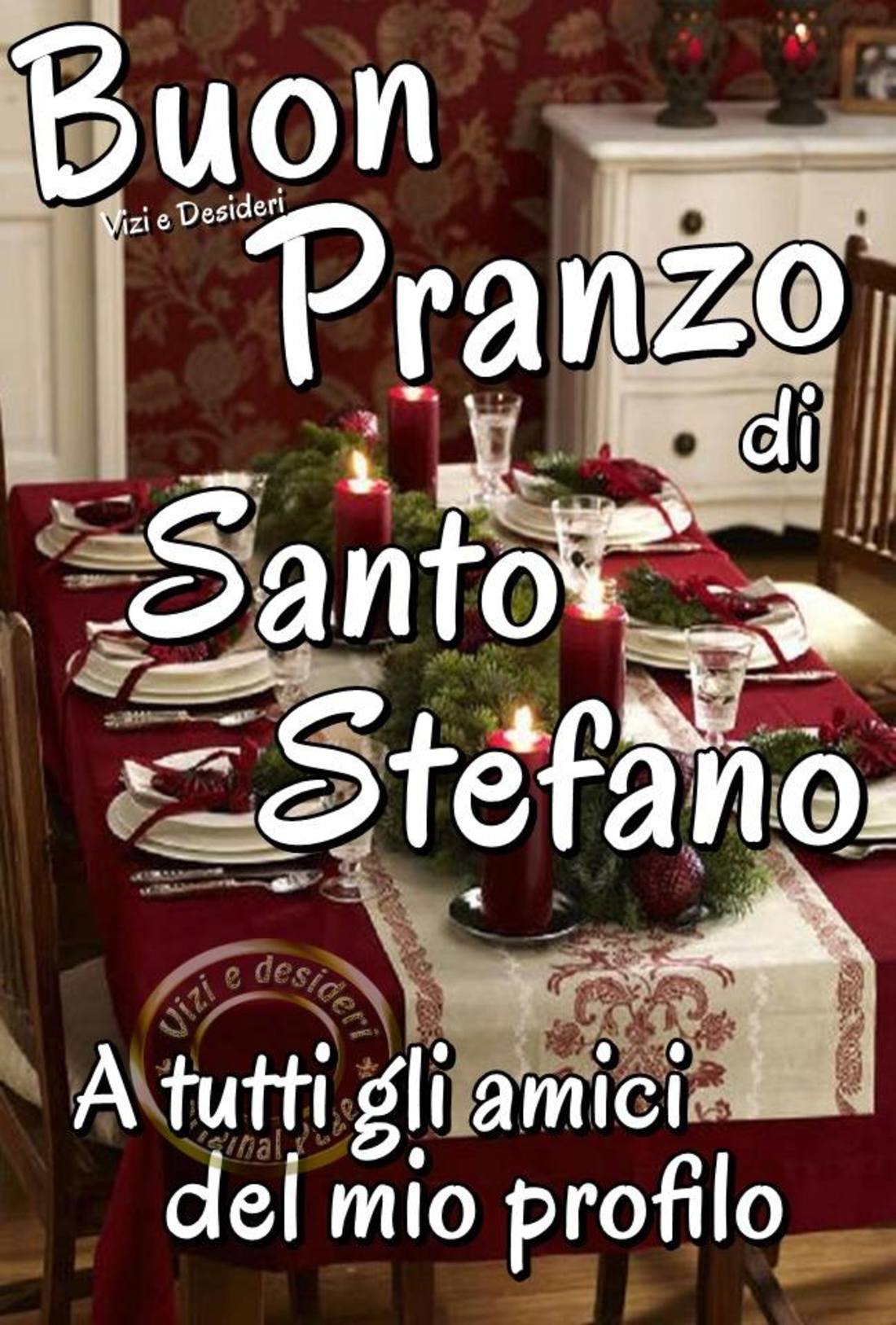 Buon Pranzo di Santo Stefano