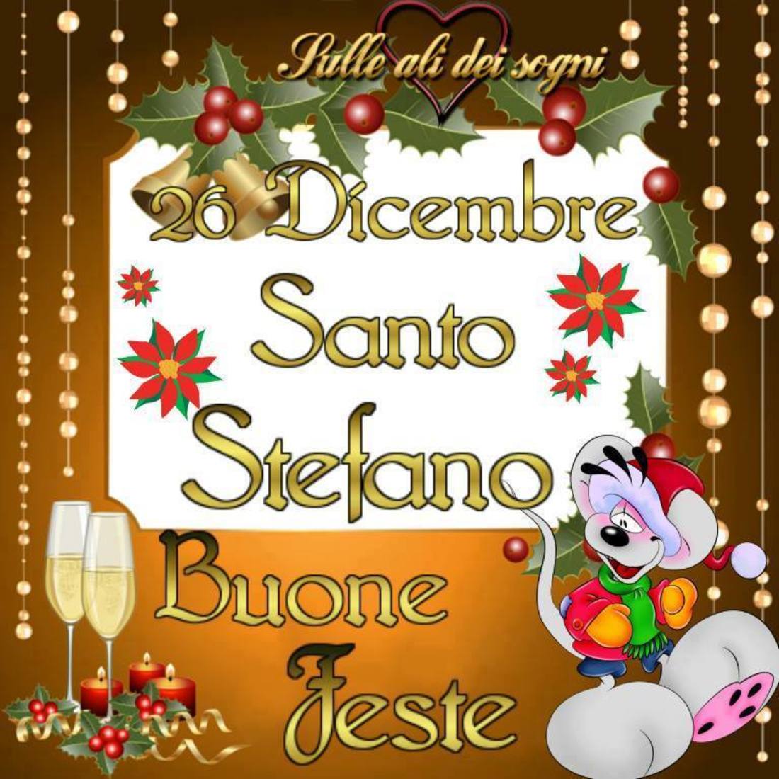 Buon Santo Stefano Buone Feste