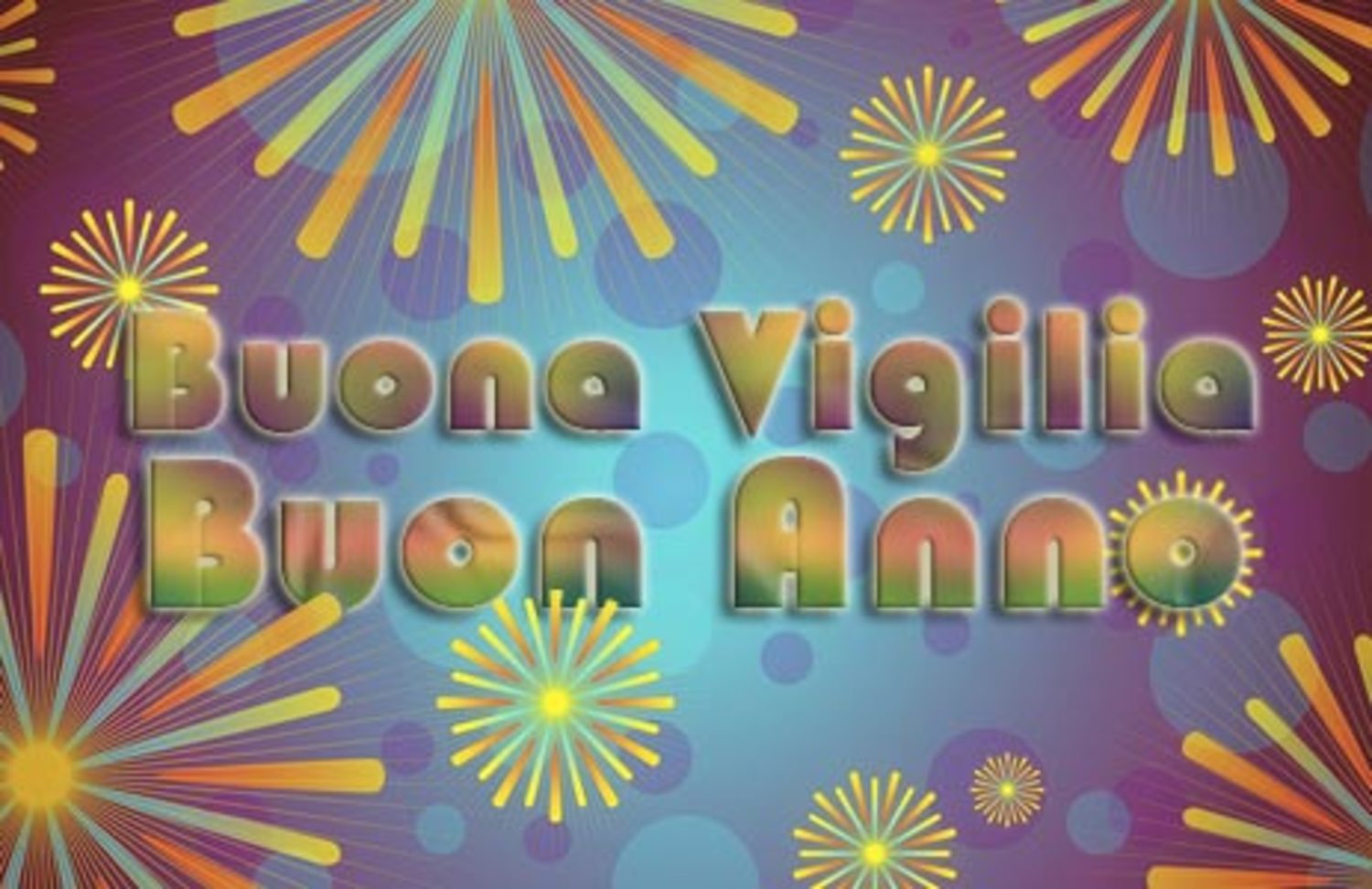 Buona Vigilia Buon Anno