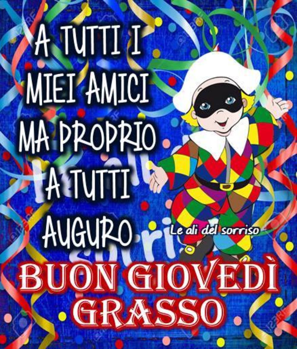 Buon Giovedì Grasso per Facebook