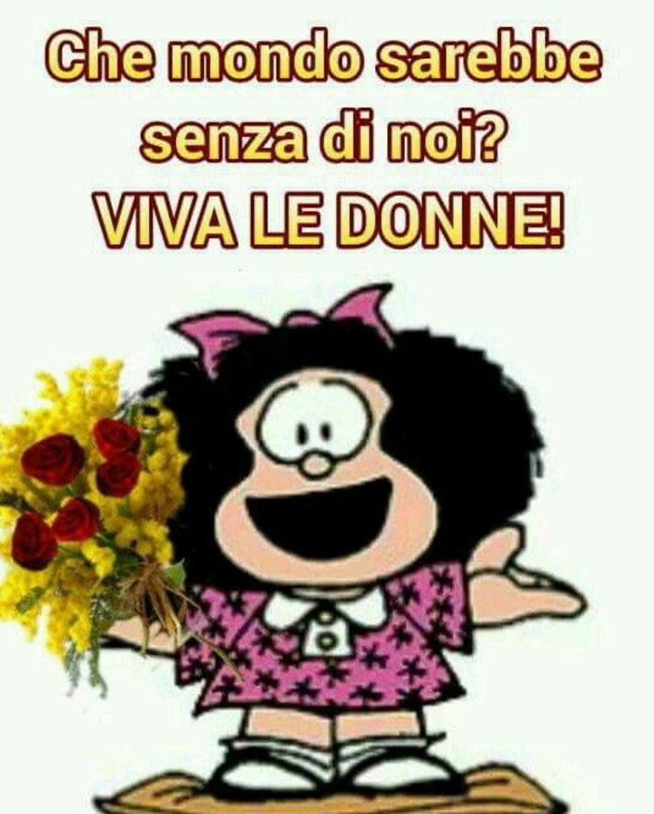 Auguri Festa delle Donne Mafalda