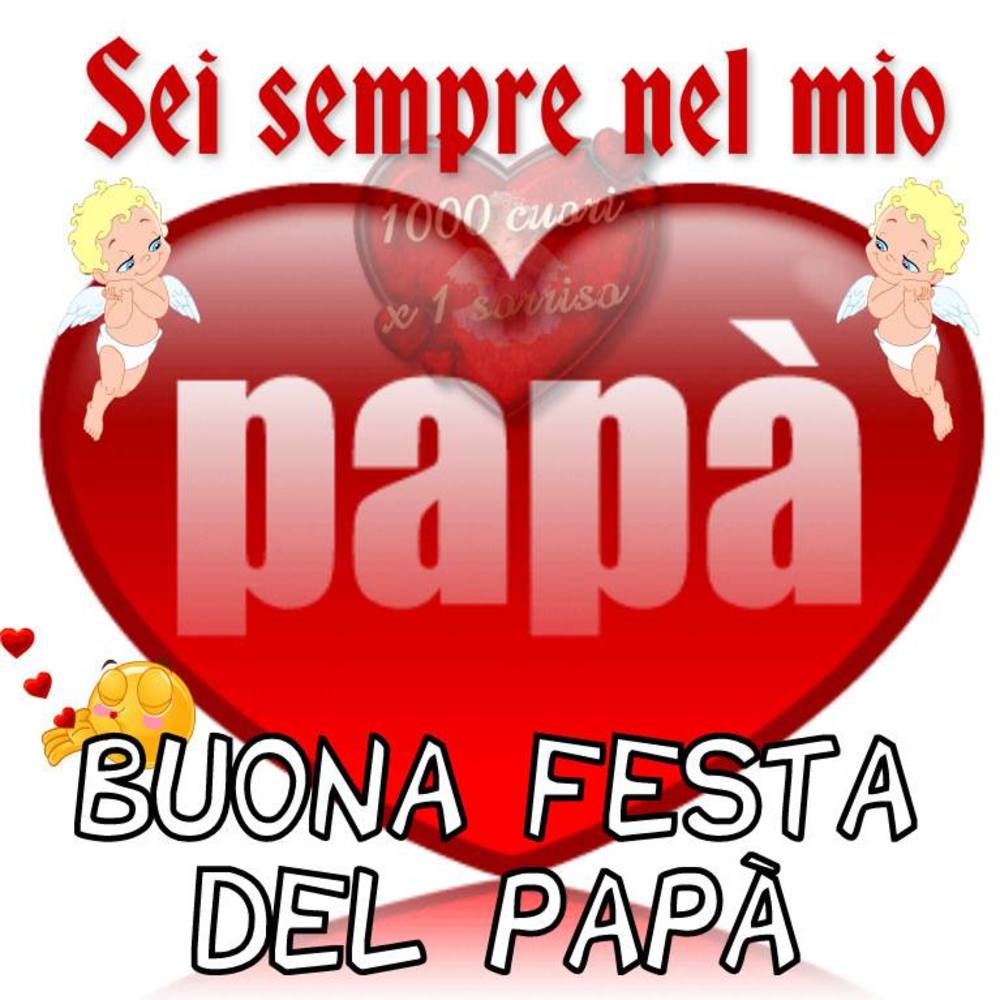 Auguri papà Festa del papà