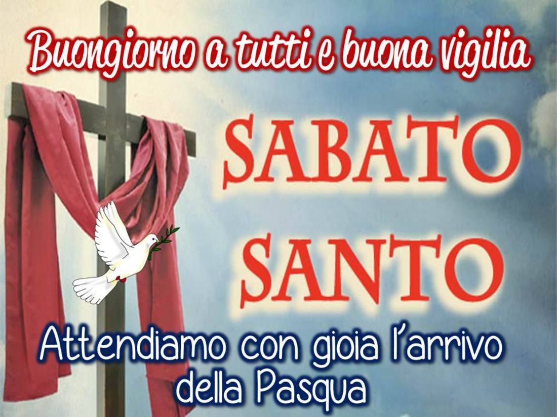 Buon Sabato Santo immagini