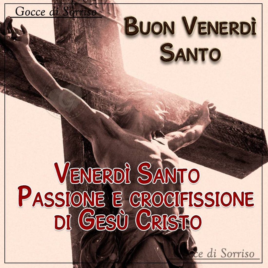 Buon Venerdì Santo immagini gratis