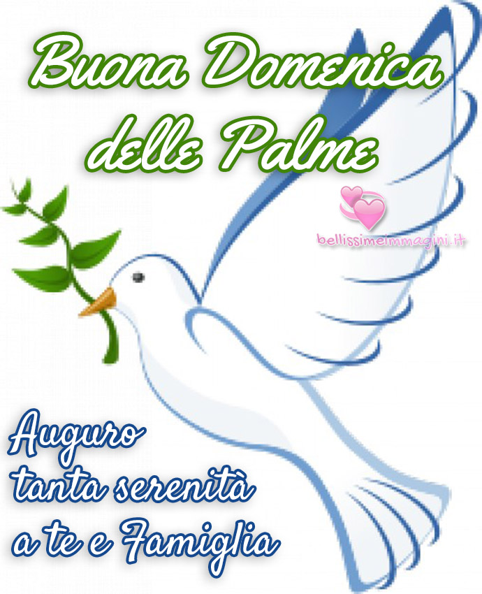 Buona Domenica delle Palme a te e Famiglia