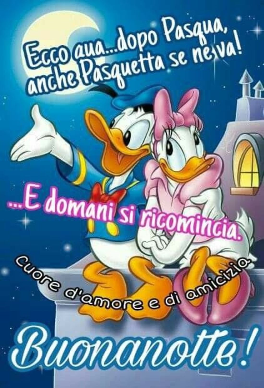 Buonanotte Pasquetta se ne va