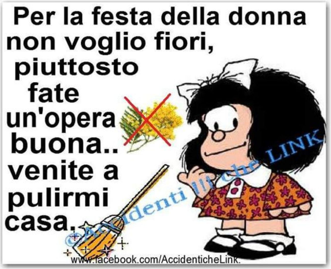 Mafalda immagini Festa delle Donne