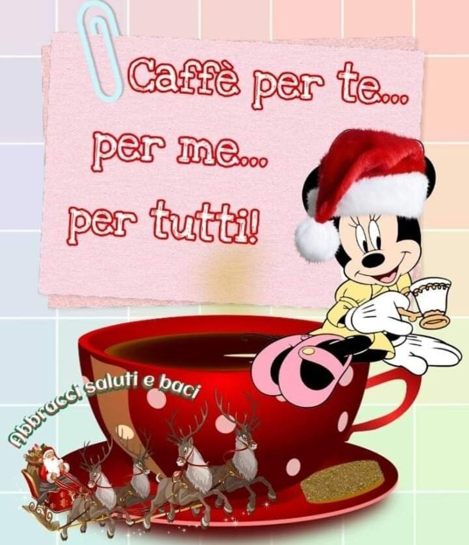 Caffè per te per me per tutti