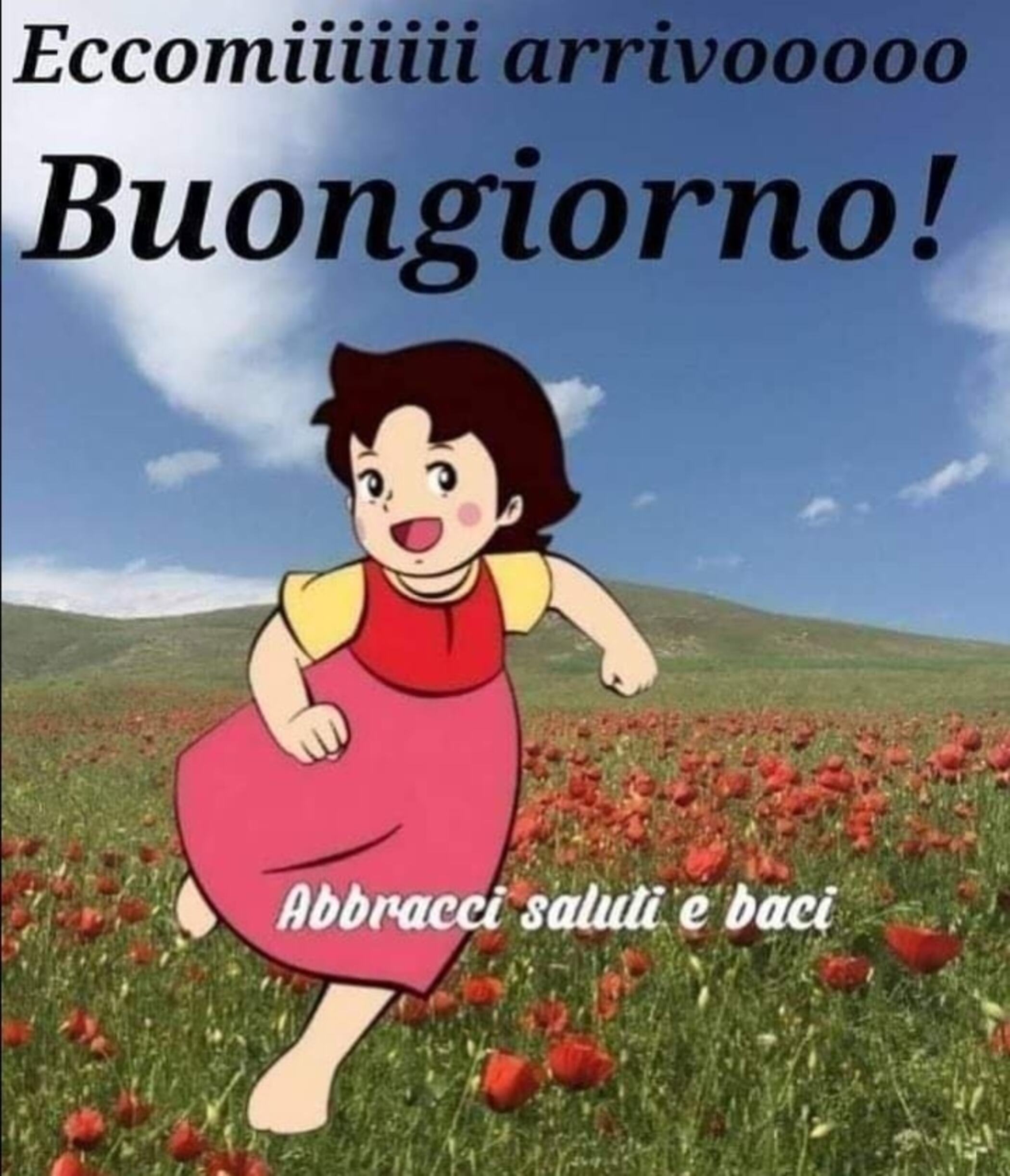 Eccomiiii arrivo buongiorno