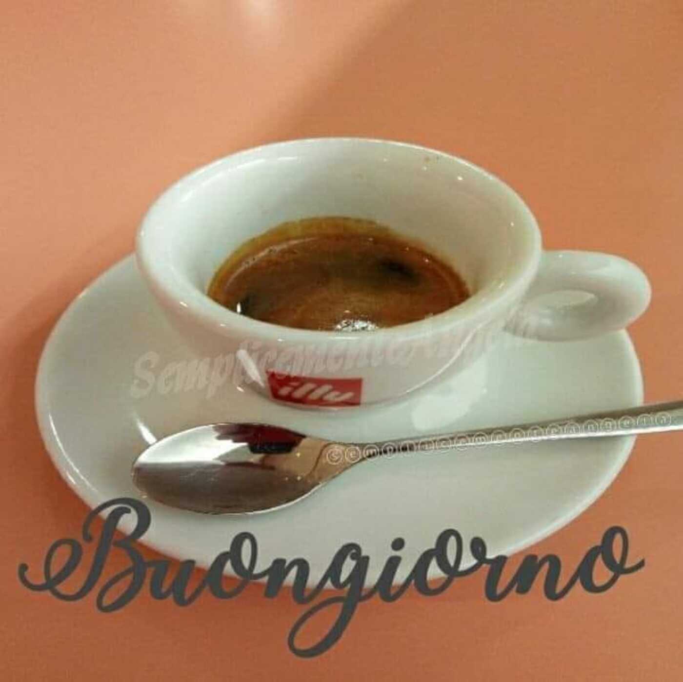 Buongiorno caffè in ceramica