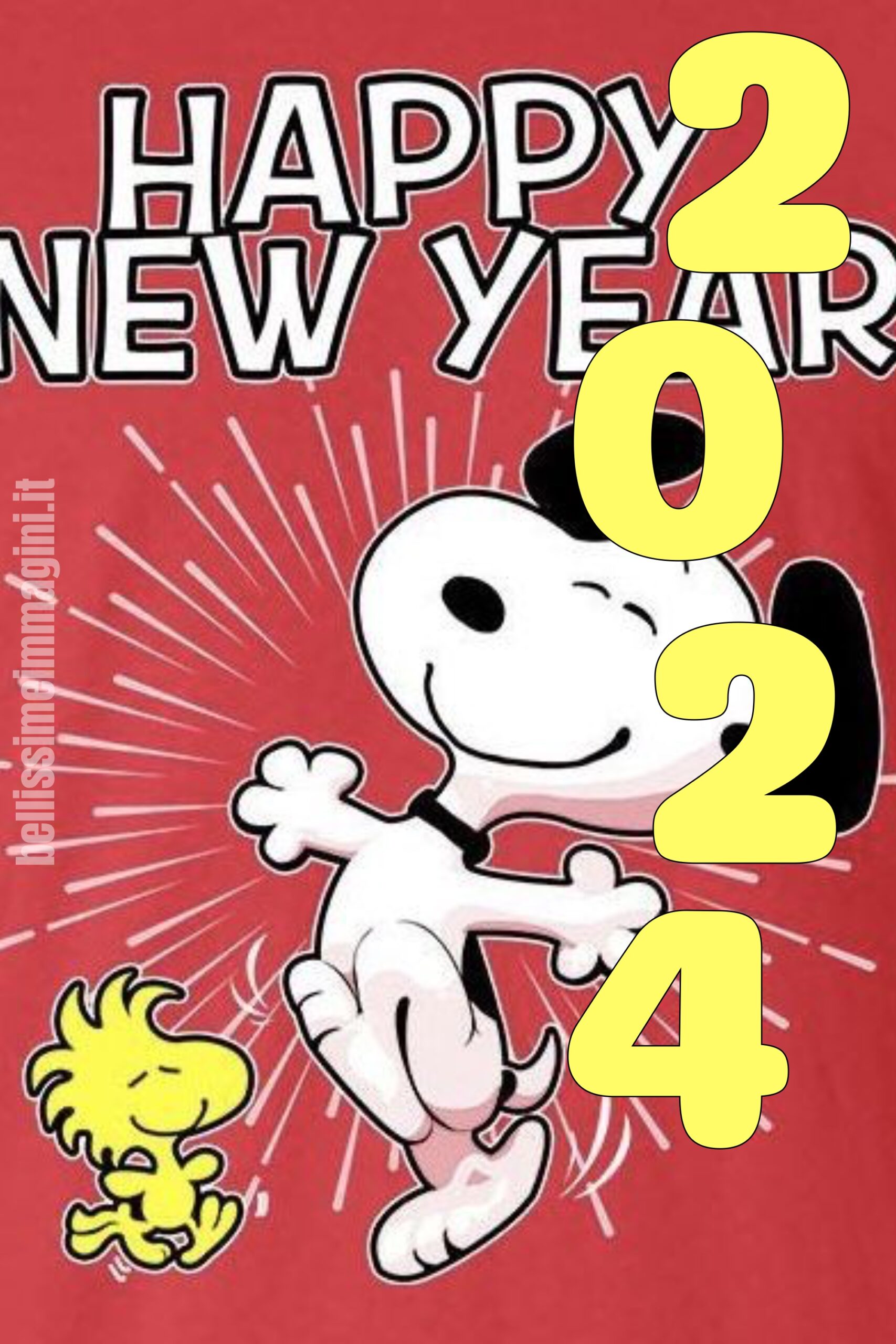 Happy New Year 2024 Snoopy